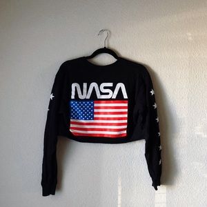 NASA crop top